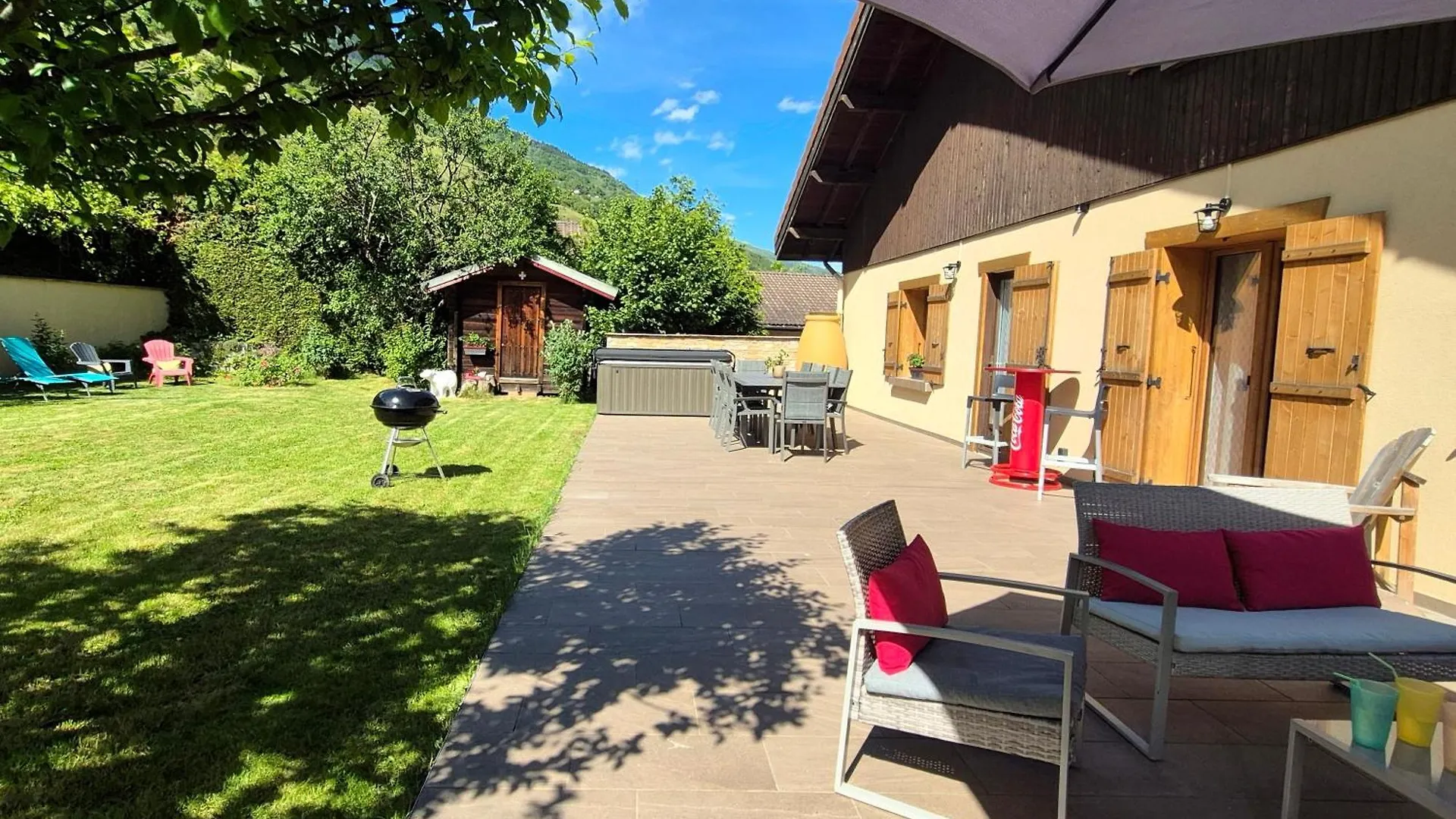 Chalet Avec Jacuzzi, Billard, Jardin Clos, Proche Paradiski ラ・プラーニュ