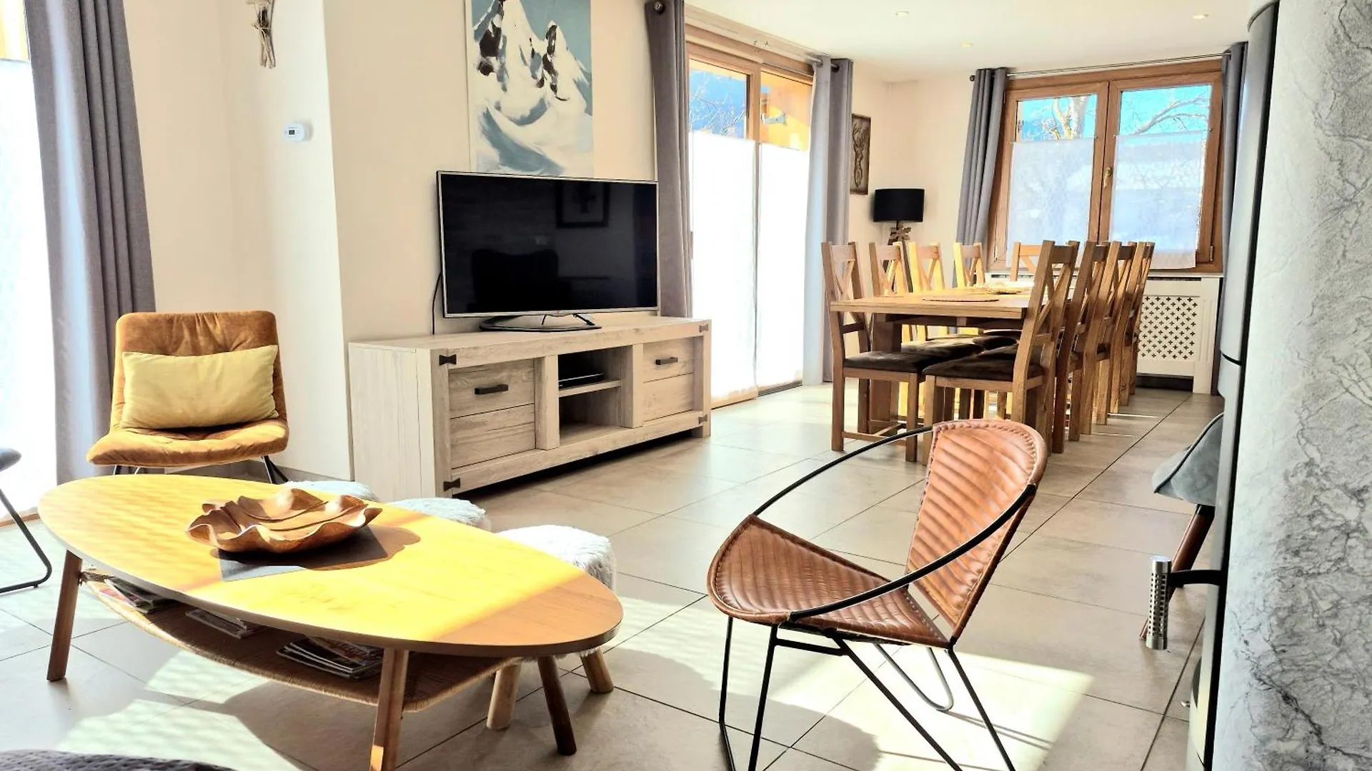 Chalet Avec Jacuzzi, Billard, Jardin Clos, Proche Paradiski La Plagne Fransa